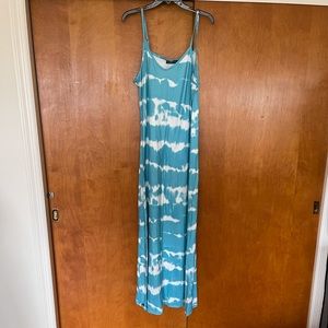 Floral Blooming Waves Dress 3x